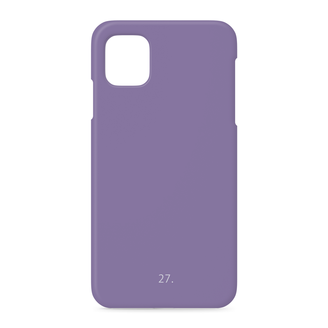 ＜2/7の誕生色＞Paisley Purple｜スマートフォンケース